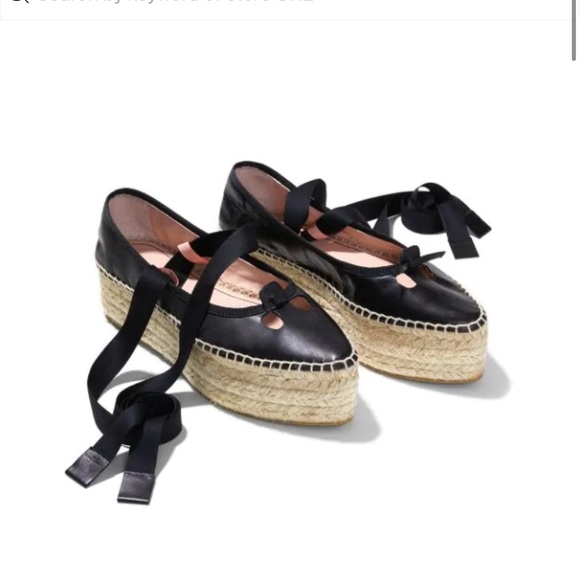 ❗️SOLD❗️Marc Jacobs The Mouse Platform Espadrilles, Black - Picture 8 of 9